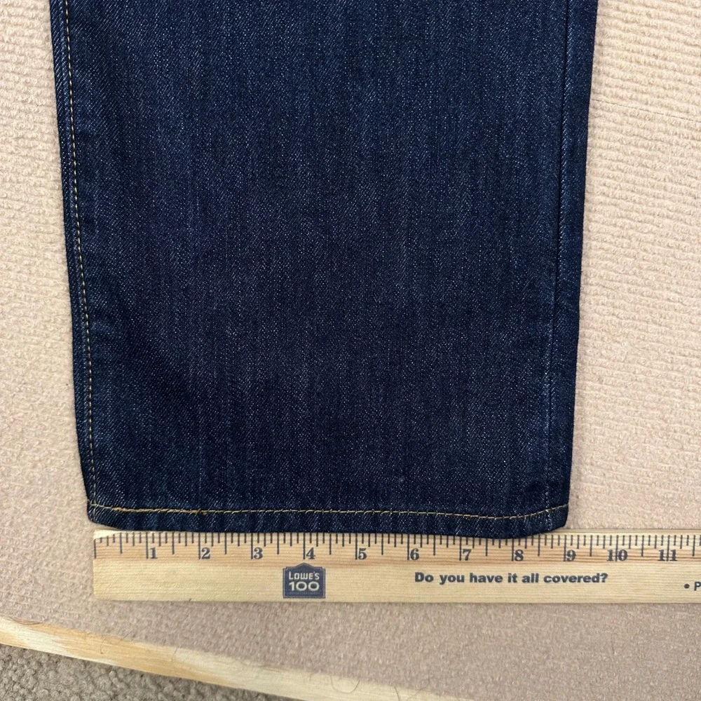 Levis 501 Jeans NWT Mens 38x36 Original Fit Straight Leg Dark Wash Indigo Denim